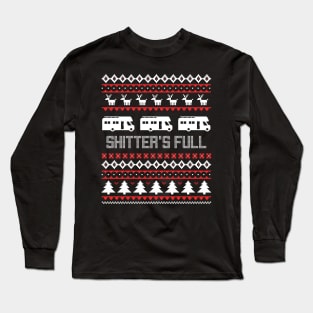 Cousin Eddie Shitter's Full Christmas Sweater Long Sleeve T-Shirt